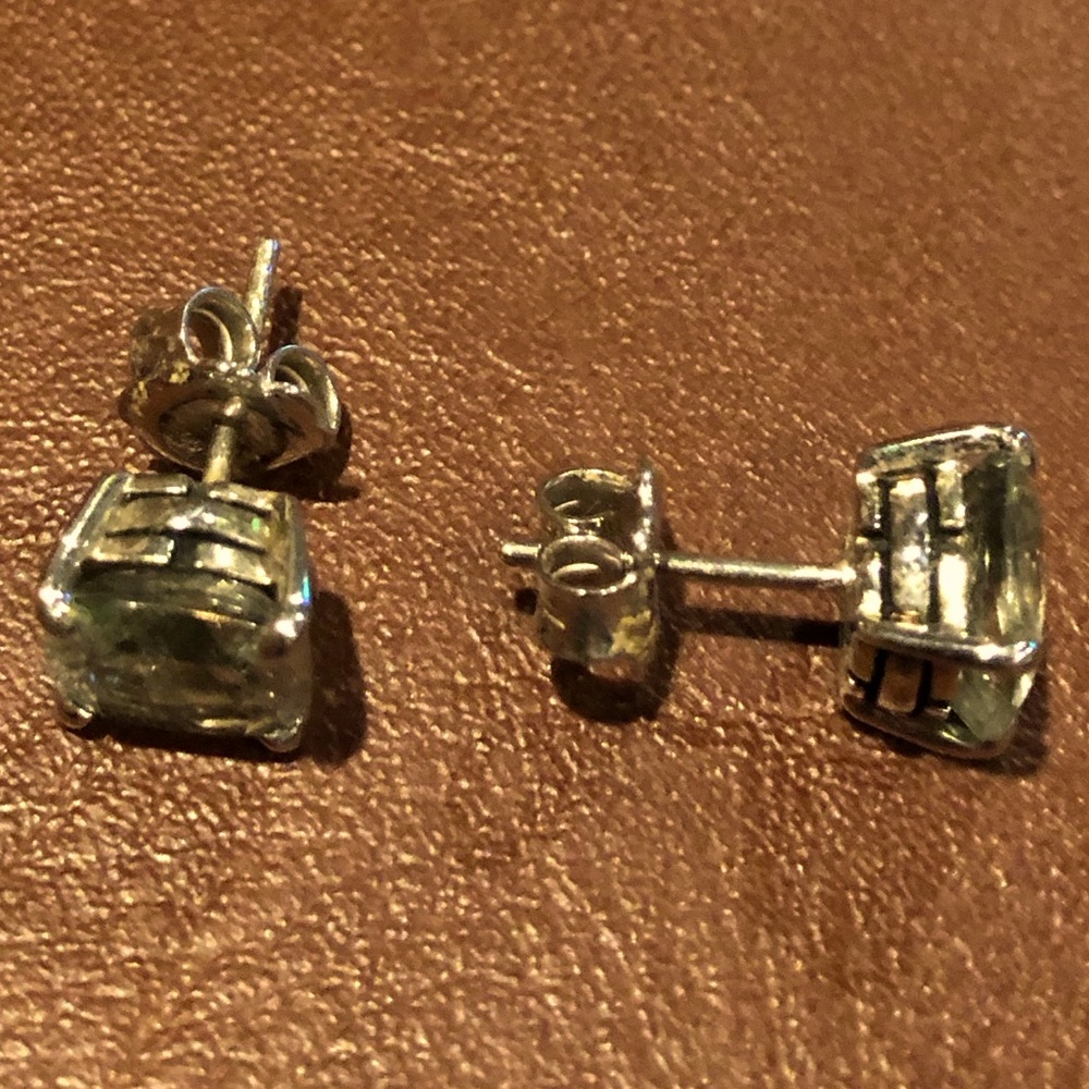 Effy Green Amethyst earrings